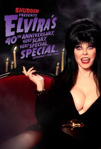  Elvira's 40th Anniversary, Very Scary, Very Special, Special Poster