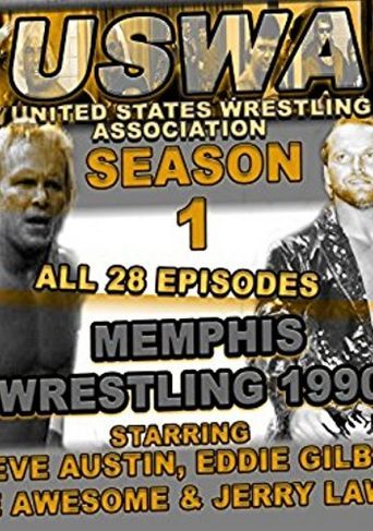  USWA Memphis Wrestling Poster