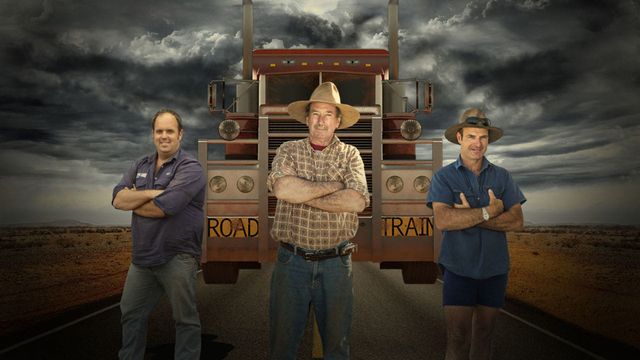 Outback Truckers Backdrop