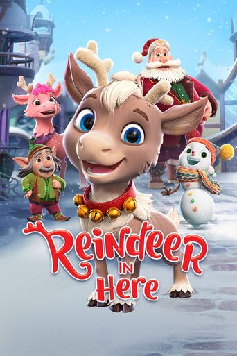  Reindeer in Here Poster
