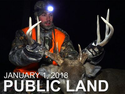 Season 01, Episode 32 January 1 - Public Land: Buck Nest Success, Natural Food Source Pattern