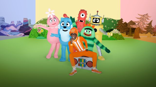 Yo Gabba Gabba! Backdrop