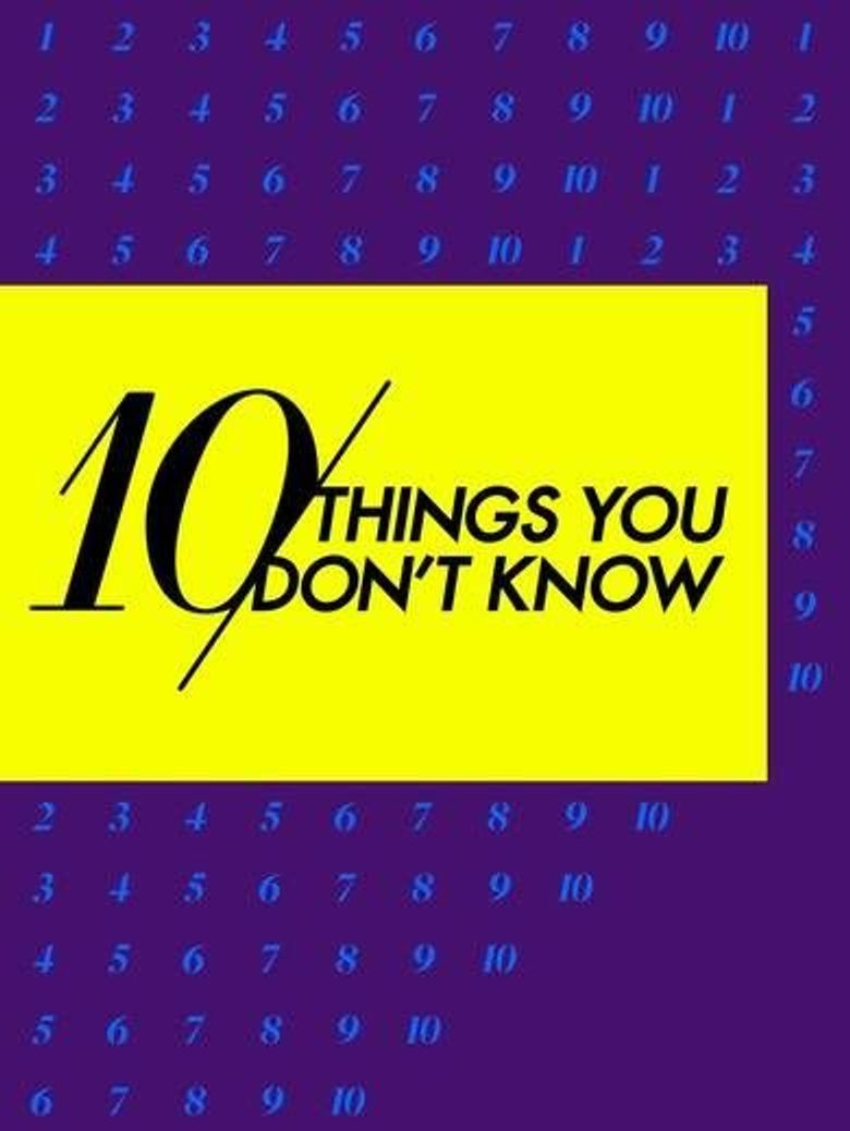 10 Things You Don't Know Poster