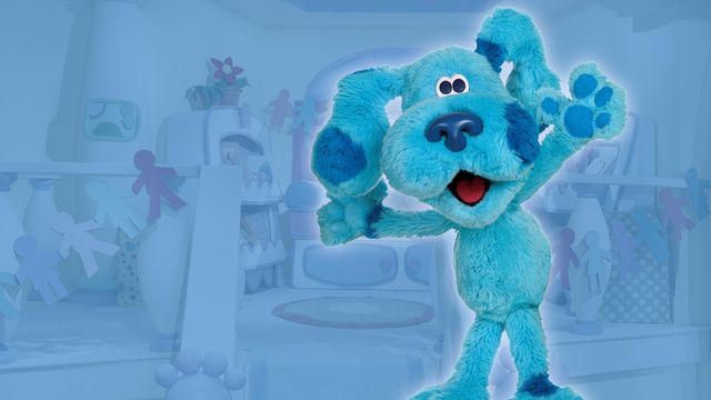 Blue's Room Backdrop