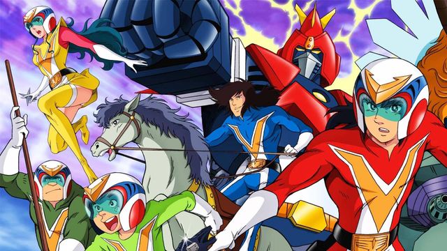 Chōdenji Machine Voltes V Backdrop