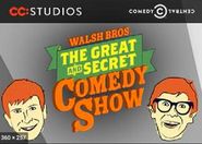  The Walsh Bros. Great & Secret Comedy Show Poster