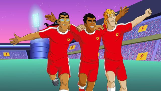 Supa Strikas Backdrop
