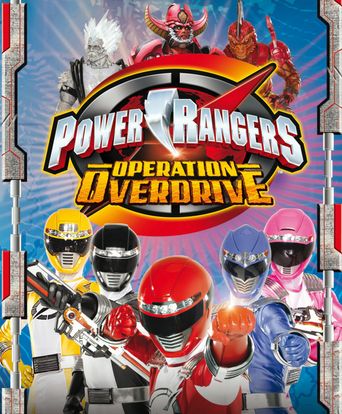 Power Rangers Operation Overdrive Poster