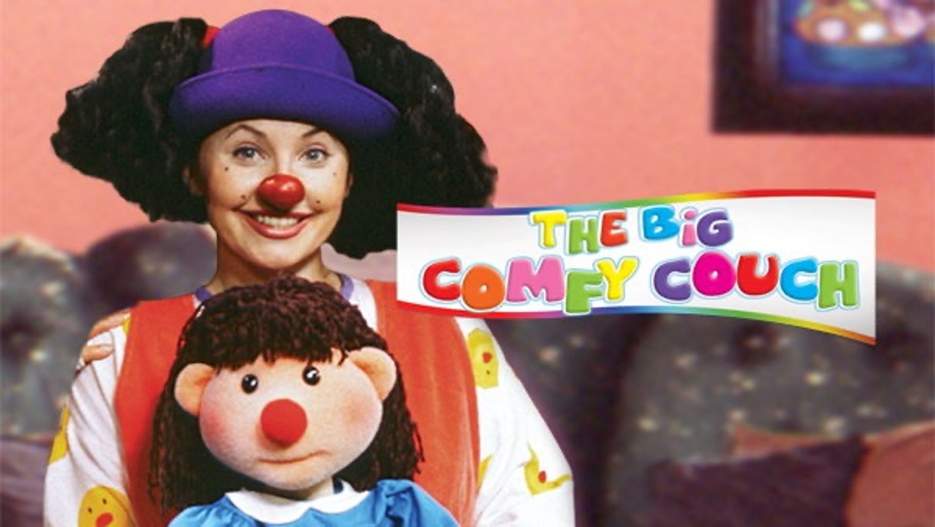 The Big Comfy Couch Backdrop
