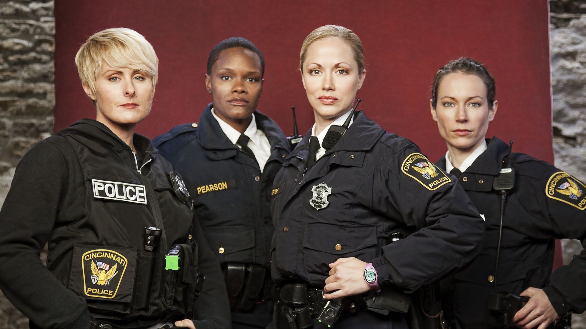 Police Women Backdrop
