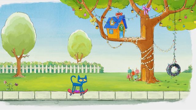 Pete the Cat Backdrop