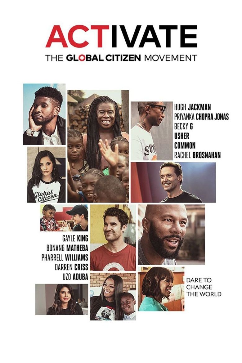 Activate: The Global Citizen Movement Poster