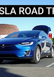  Tesla Road Trip Poster