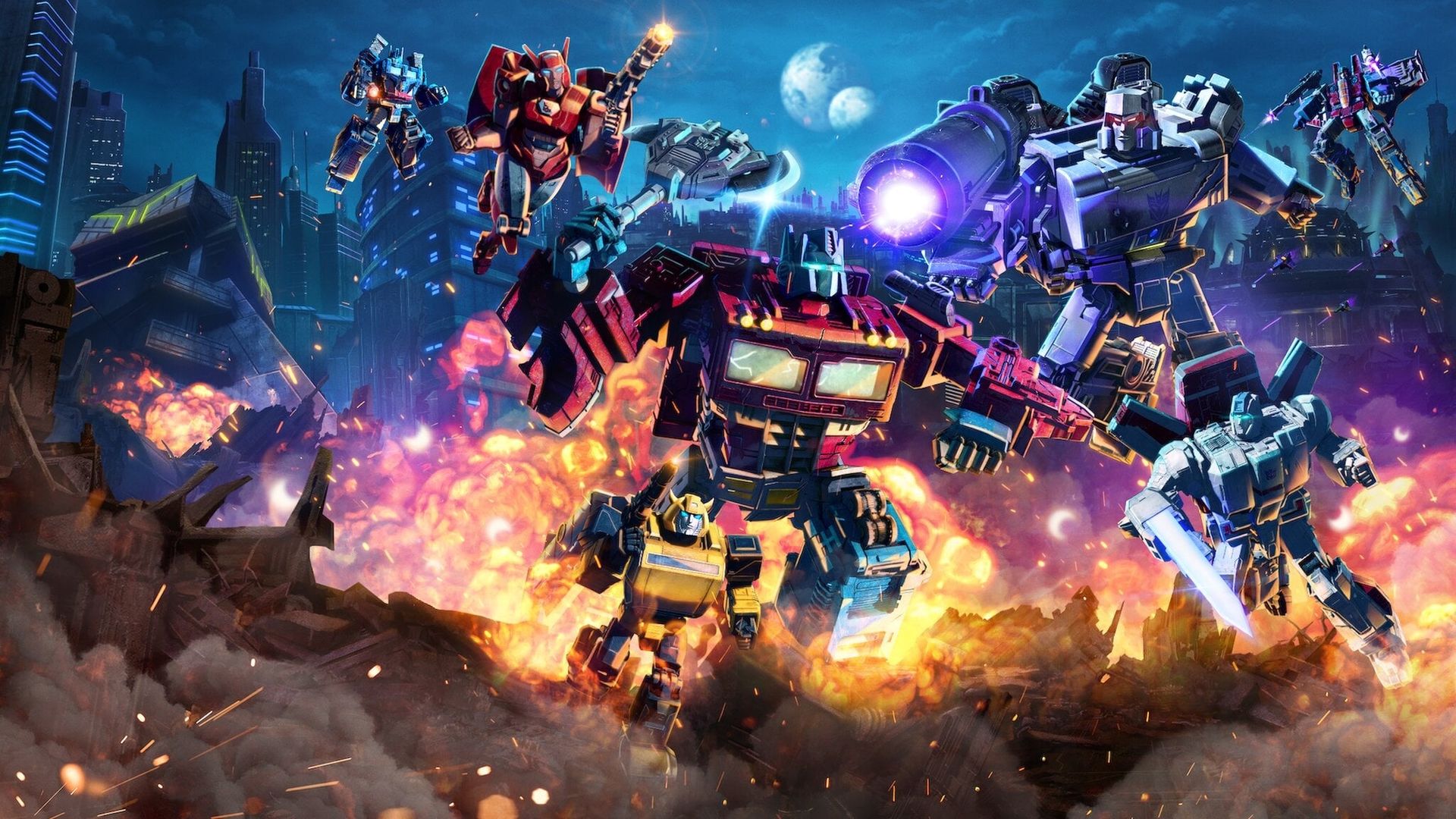 Transformers: War for Cybertron Trilogy Backdrop