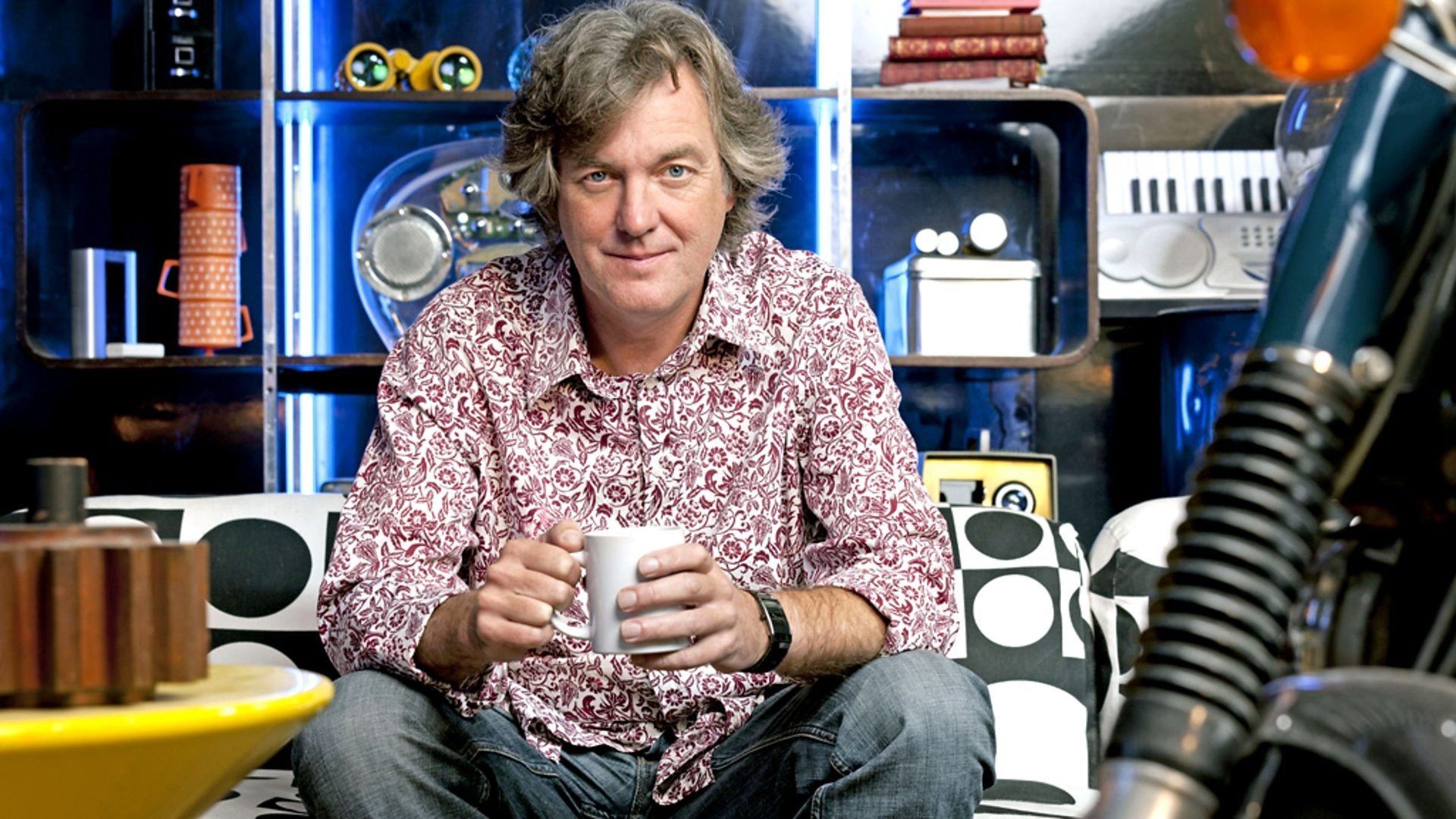 James May's Man Lab Backdrop