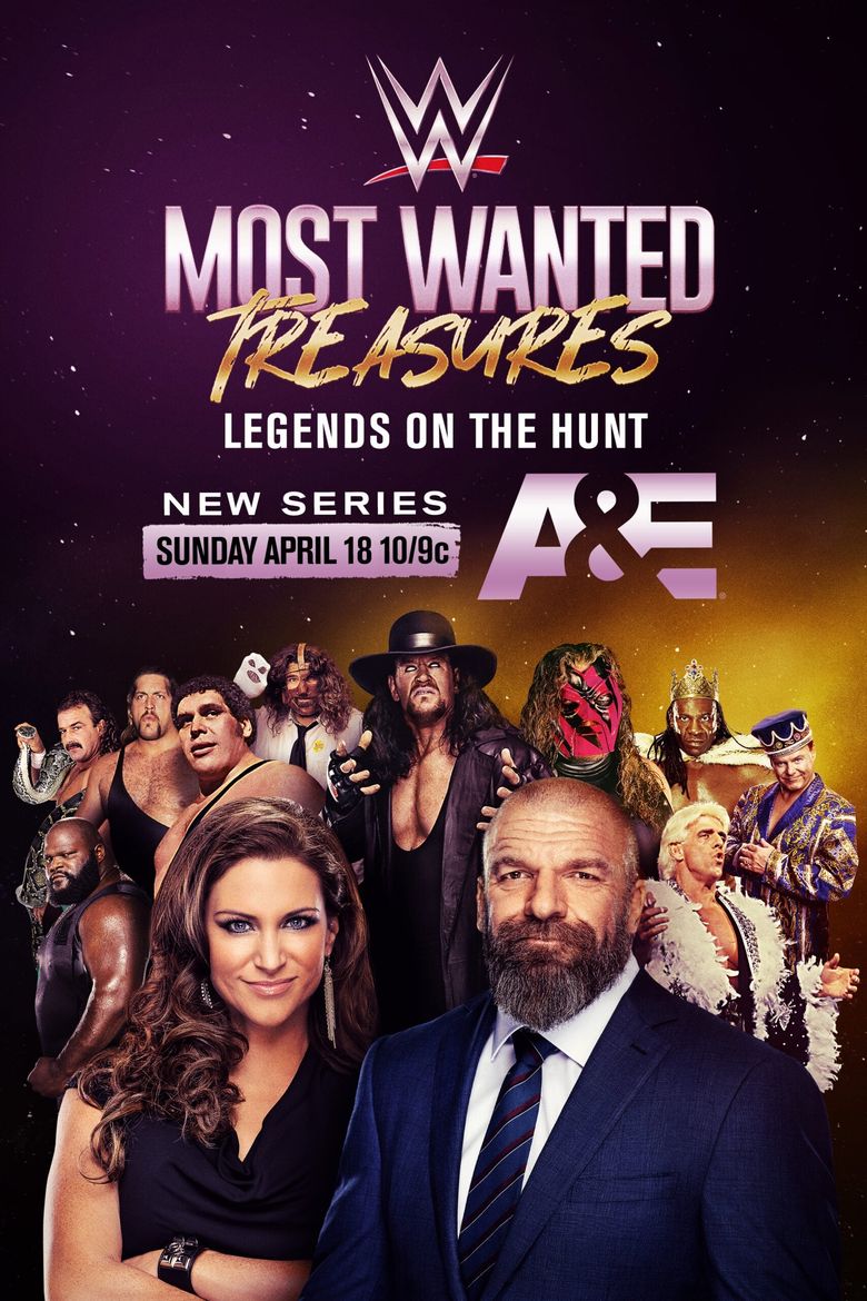 WWE's Most Wanted Treasures Poster