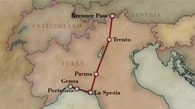 Season 05, Episode 04 Genoa to the Brenner Pass