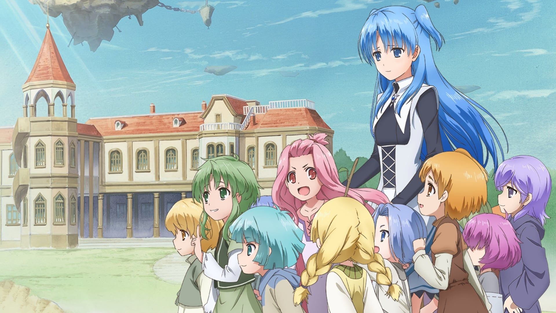 WorldEnd: What Do You Do at the End of the World? Are You Busy? Will You Save Us? Backdrop