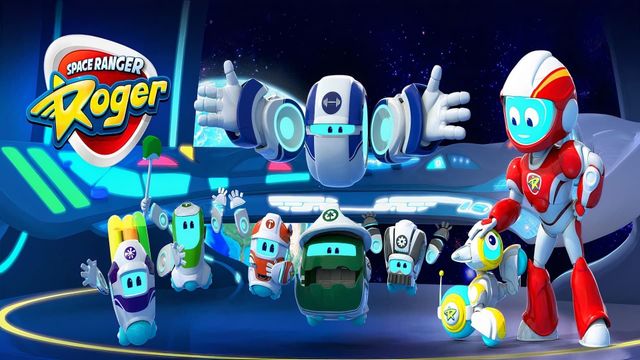 Space Ranger Roger Backdrop