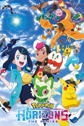  Pokémon Horizons Poster