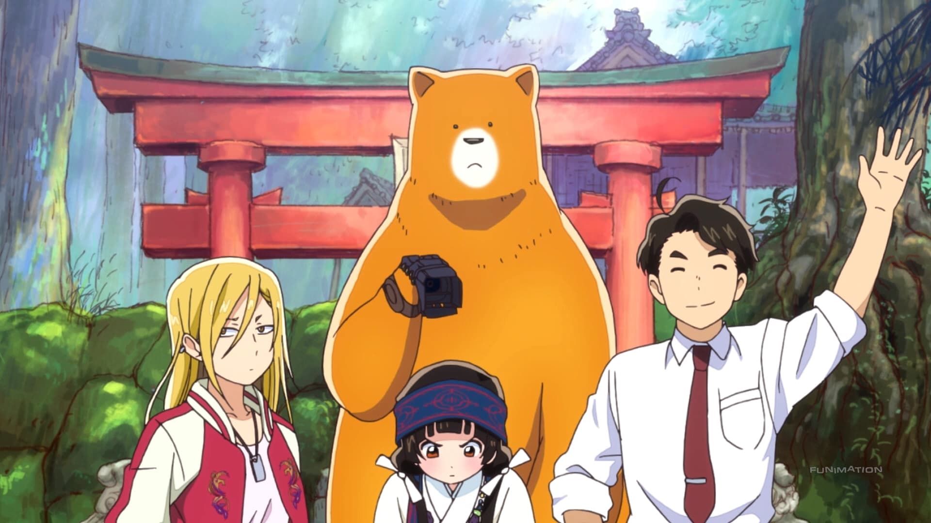 Kumamiko - Girl Meets Bear Backdrop