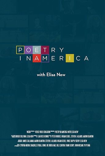  Poetry in America with Elisa New Poster