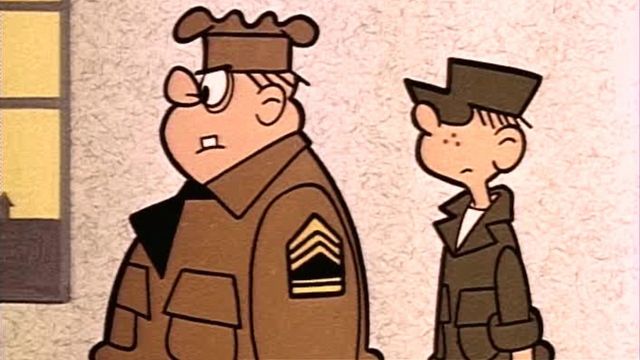 Beetle Bailey Backdrop